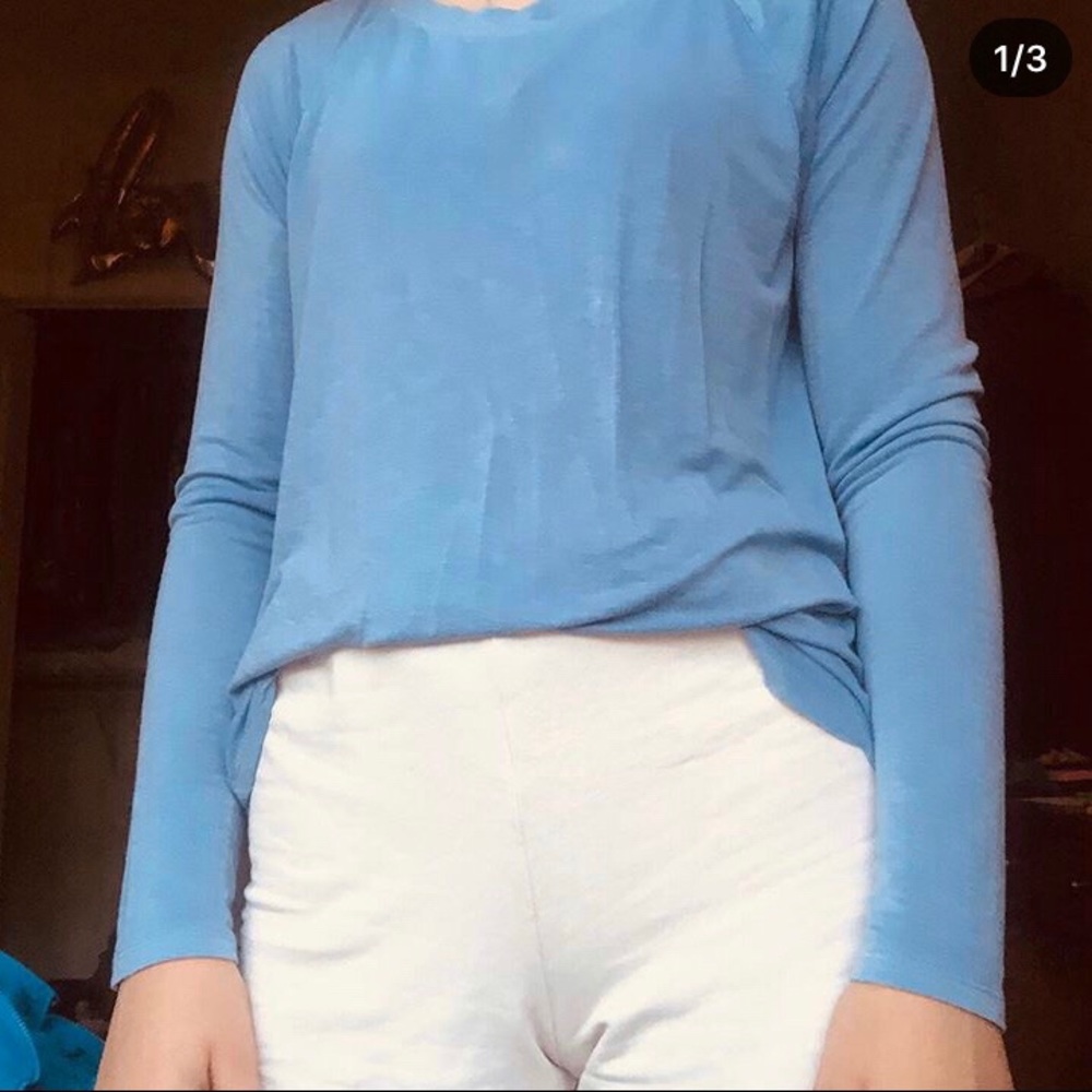 SOFT N SEXY BLUE TOP